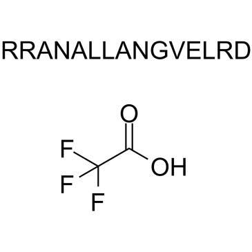 TNF-α (31-45), human TFA 化学構造