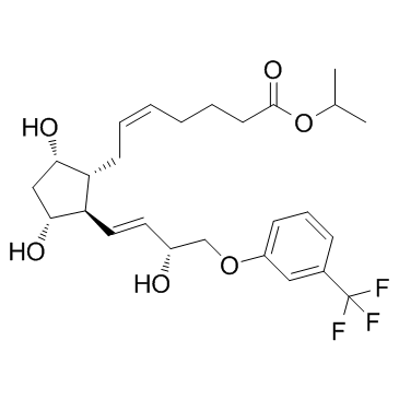 Travoprost  Chemical Structure