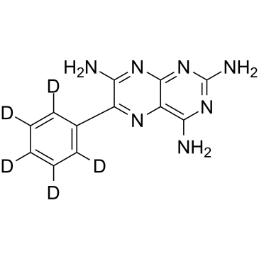 Triamterene D5  Chemical Structure