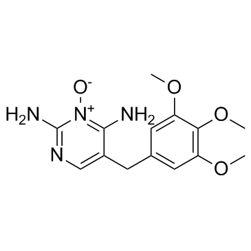 Trimethoprim 3-oxide التركيب الكيميائي