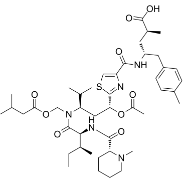 Tubulysin Chemische Struktur