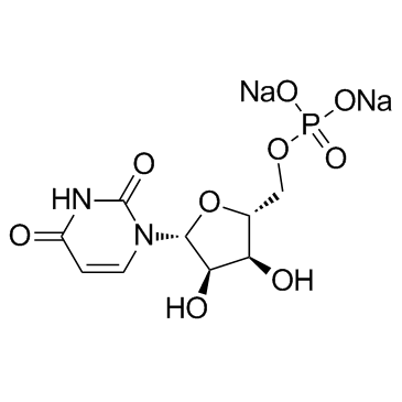 Uridine 5'-monophosphate disodium salt 化学構造