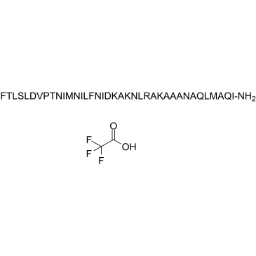 Urocortin III, mouse (TFA) 化学構造