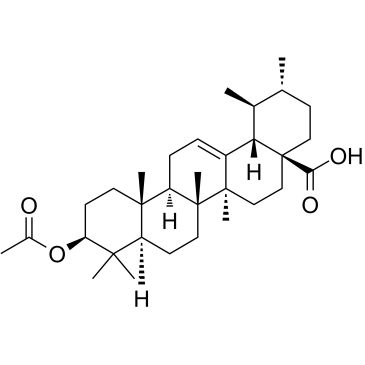 Ursolic acid acetate التركيب الكيميائي