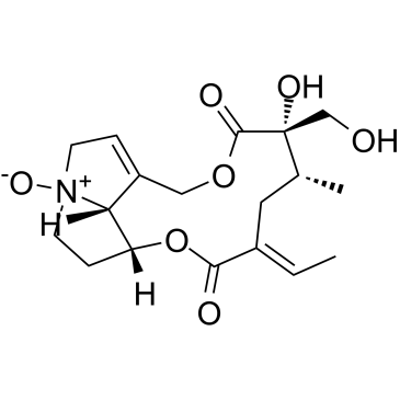 Usaramine N-oxide 化学構造