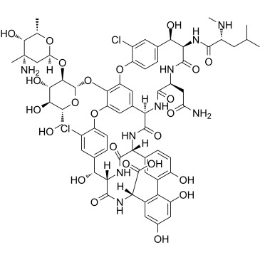 Vancomycin  Chemical Structure