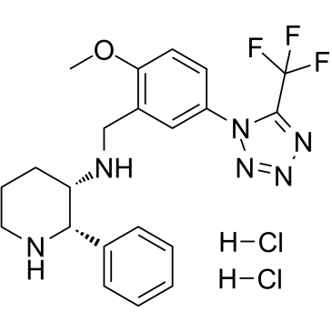 Vofopitant dihydrochloride Chemische Struktur