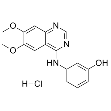 WHI-P180 hydrochloride  Chemical Structure