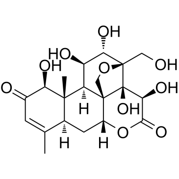 Yadanziolide A 化学構造