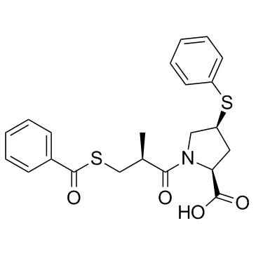 Zofenopril Chemical Structure