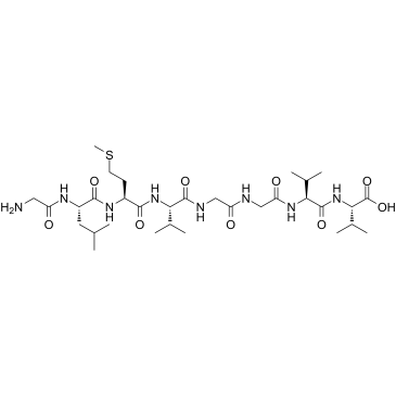 β-Amyloid 33-40  Chemical Structure