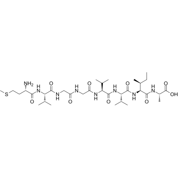 β-Amyloid 35-42  Chemical Structure