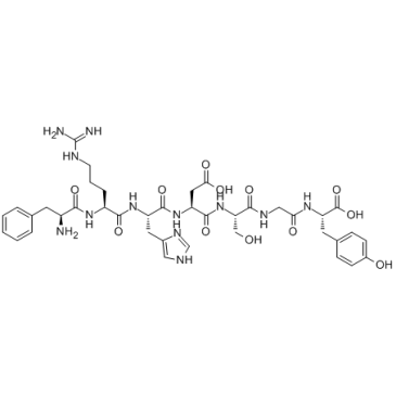 β-Amyloid 4-10  Chemical Structure