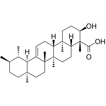 β-Boswellic acid  Chemical Structure