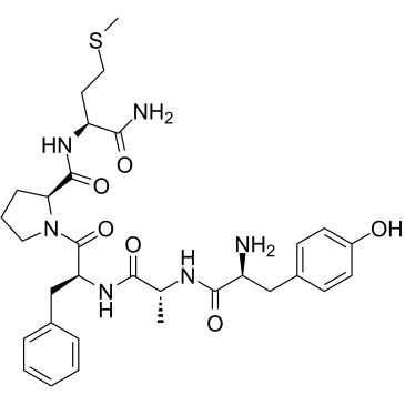 β-Casomorphin (1-5), amide, bovine Chemische Struktur