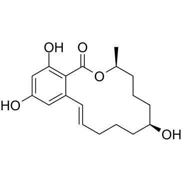 β-Zearalenol  Chemical Structure