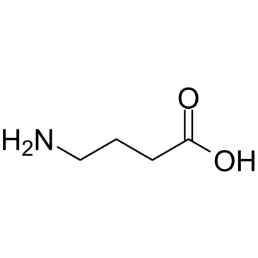 γ-Aminobutyric acid  Chemical Structure