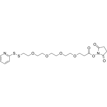 PEG4-SPDP  Chemical Structure