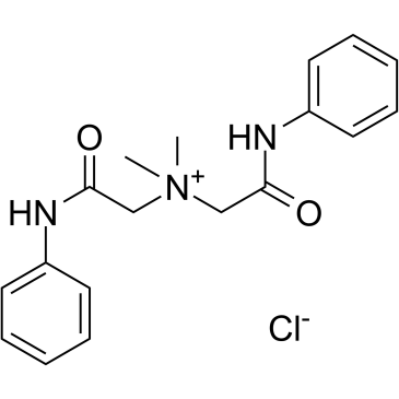 Carcainium chloride  Chemical Structure