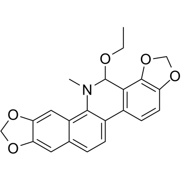 Ethoxysanguinarine 化学構造
