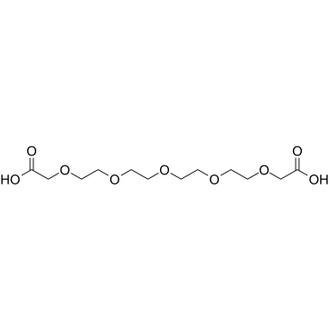 HOOCCH2O-PEG4-CH2COOH Chemische Struktur