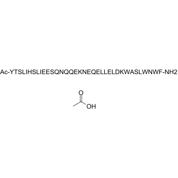 Enfuvirtide acetate 化学構造