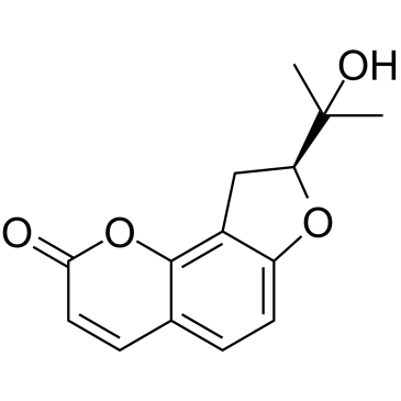 (+)-Columbianetin  Chemical Structure