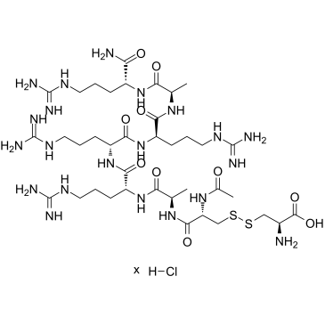 Etelcalcetide hydrochloride 化学構造