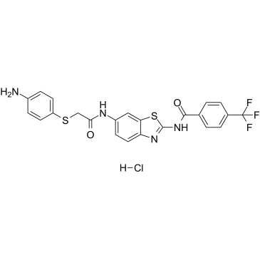 ZM223 hydrochloride 化学構造