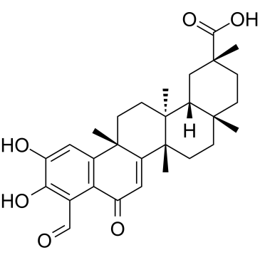 Demethylzeylasteral  Chemical Structure
