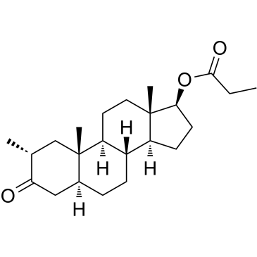 Dromostanolone propionate التركيب الكيميائي