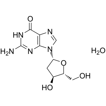2'-Deoxyguanosine monohydrate  Chemical Structure