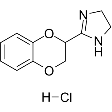 Idazoxan hydrochloride التركيب الكيميائي