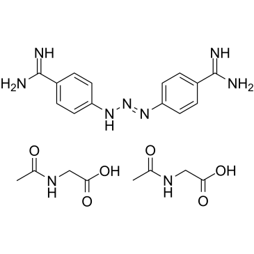 Diminazene aceturate Chemical Structure