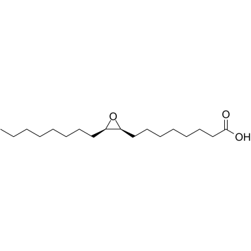 cis-​9,​10-​Epoxystearic acid 化学構造