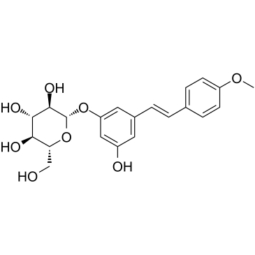 Desoxyrhaponticin Chemische Struktur