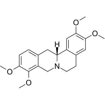 D-Tetrahydropalmatine 化学構造