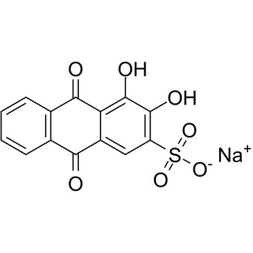 Alizarin Red S sodium  Chemical Structure