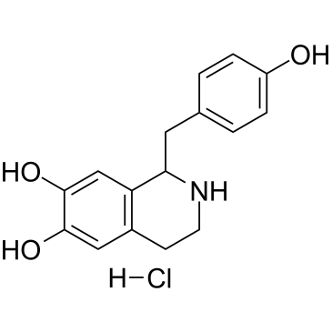 Higenamine hydrochloride  Chemical Structure