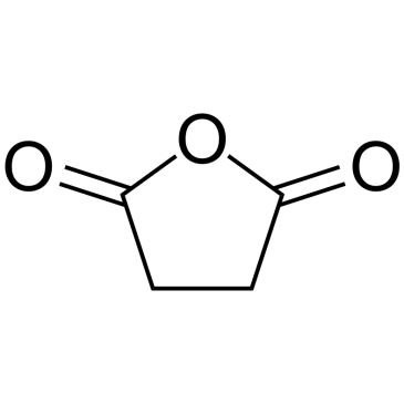 Succinic anhydride 化学構造