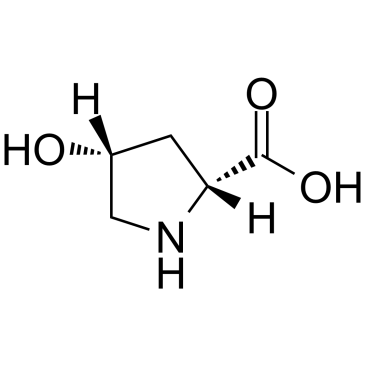 H-D-cis-Hyp-OH Chemische Struktur