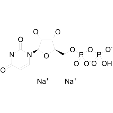 Uridine-5'-diphosphate disodium salt Chemische Struktur