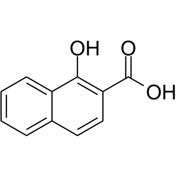 1-Hydroxy-2-naphthoic acid  Chemical Structure