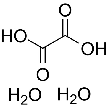 Oxalic acid dihydrate Chemical Structure