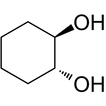 trans-Cyclohexane-1,2-diol Chemische Struktur