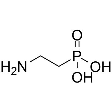 (2-Aminoethyl)phosphonic acid  Chemical Structure