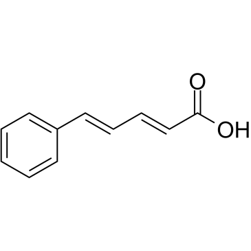 Cinnamylideneacetic acid  Chemical Structure