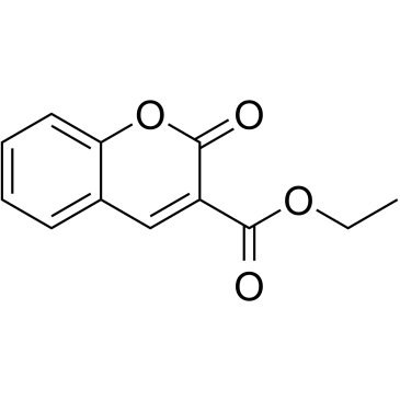 Ethyl 3-coumarincarboxylate 化学構造