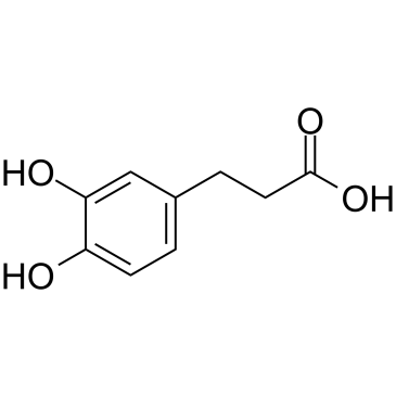 Dihydrocaffeic acid Chemische Struktur