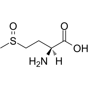 L-Methionine sulfoxide 化学構造